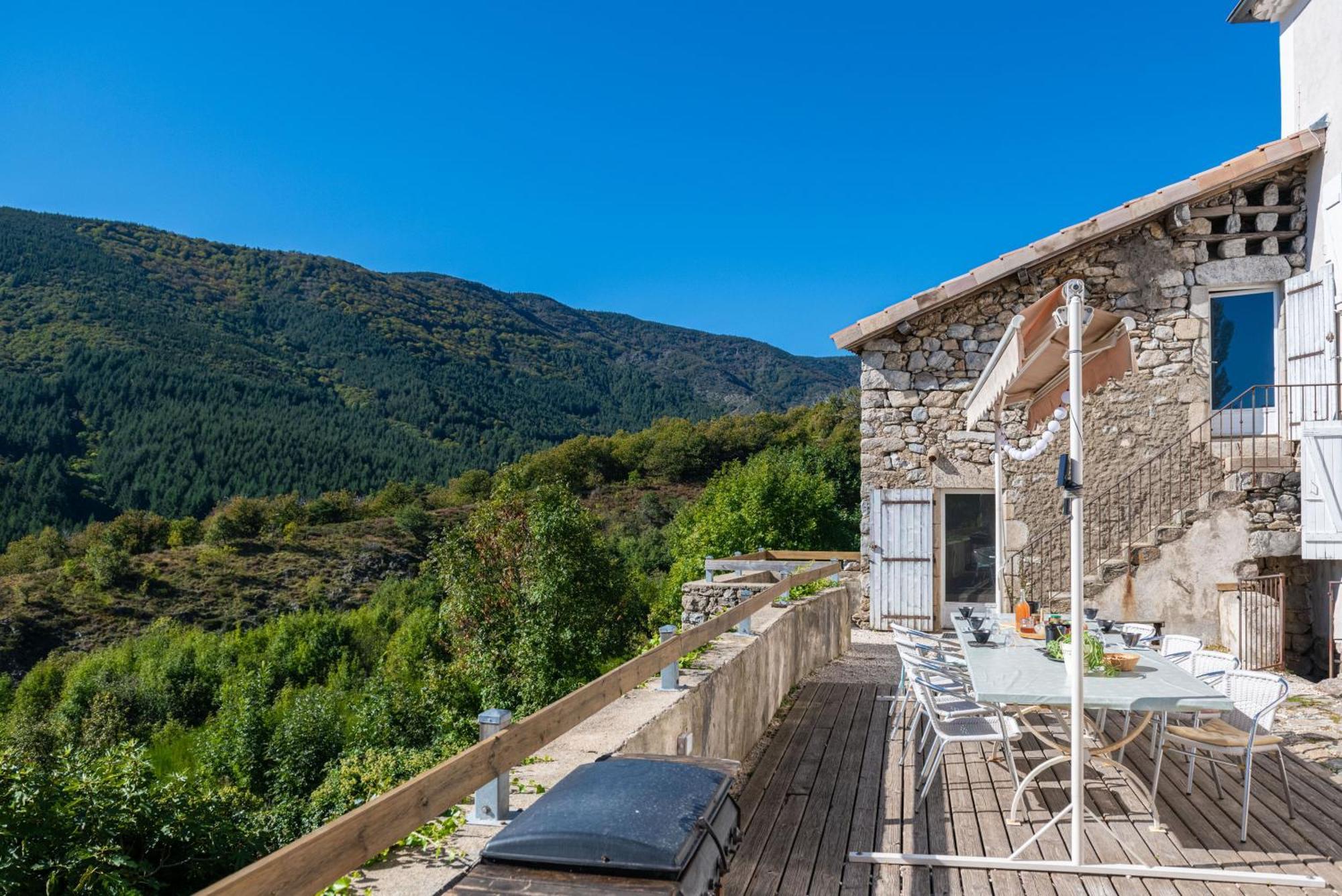 Les Chambres De La Ferme De Chalas Valgorge Exterior foto