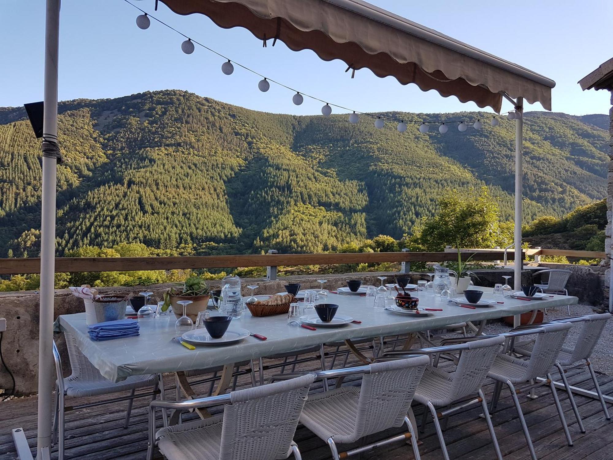 Les Chambres De La Ferme De Chalas Valgorge Exterior foto