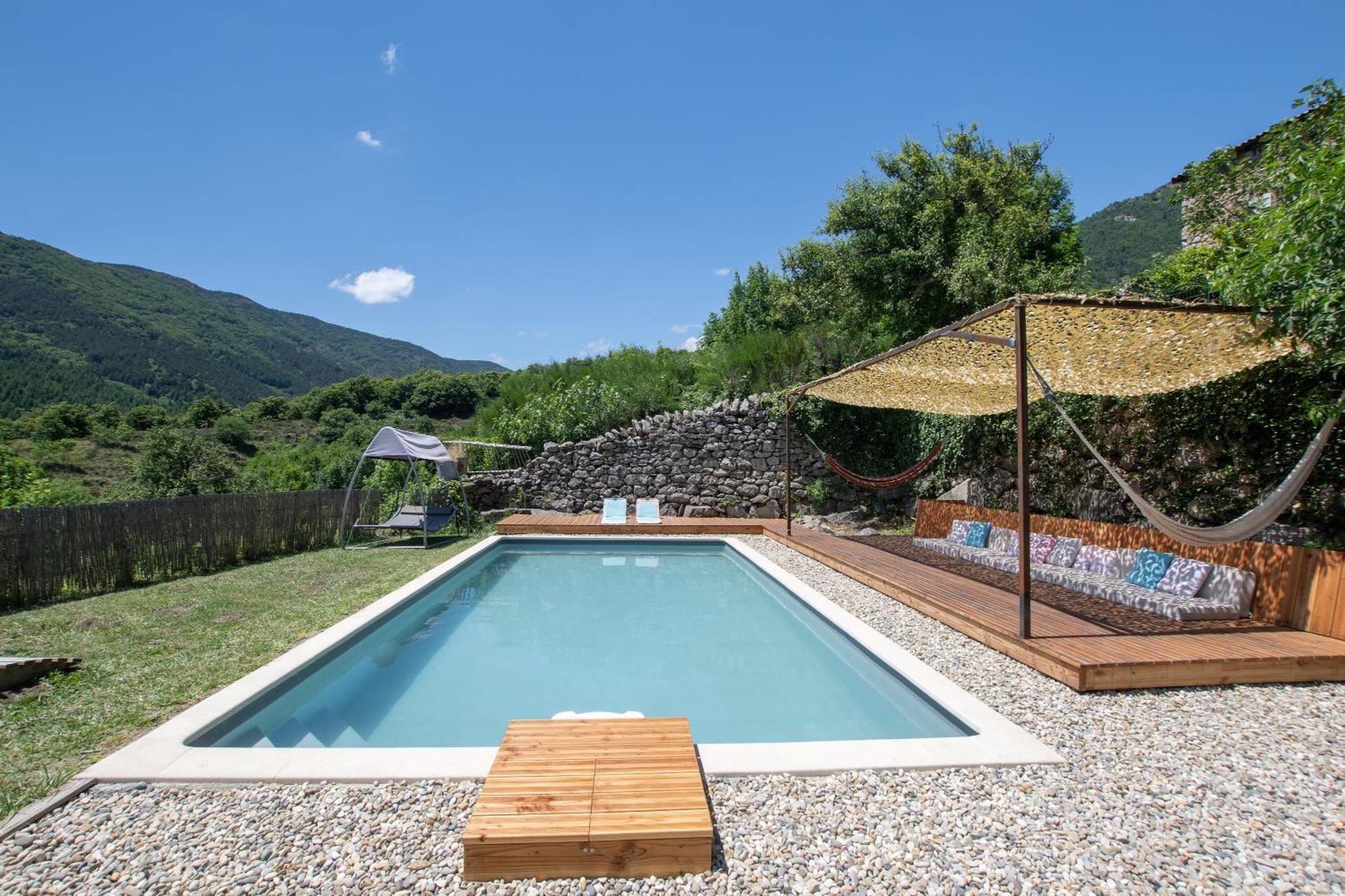 Les Chambres De La Ferme De Chalas Valgorge Exterior foto