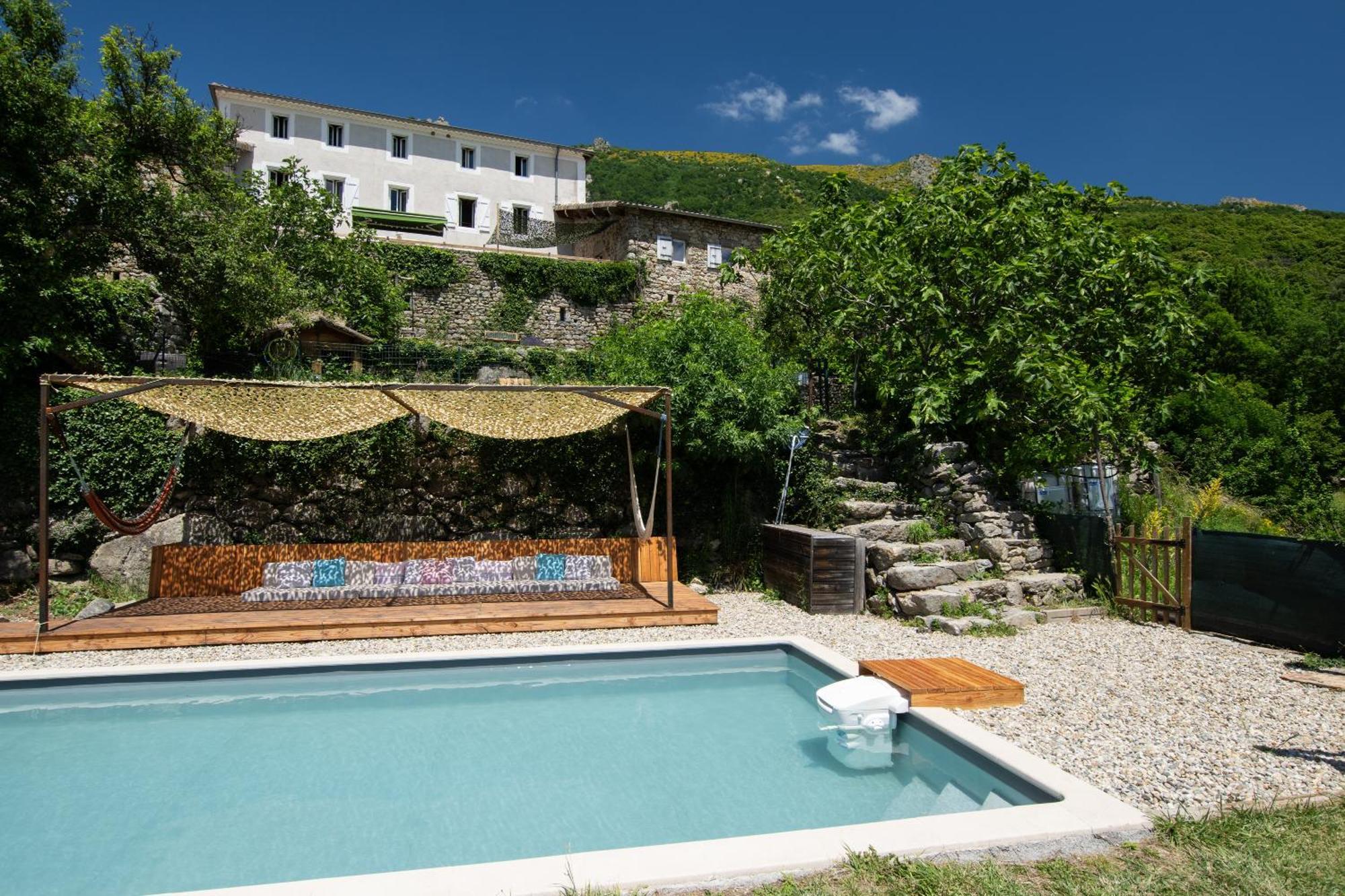 Les Chambres De La Ferme De Chalas Valgorge Exterior foto